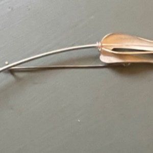 Pin Sterling Silver Columbine Bud